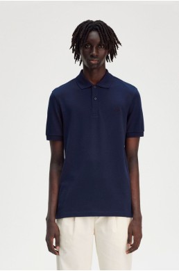 Fred Perry polo manga corta azul tenis