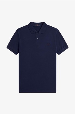 Fred Perry polo azul tenis M6000 Y48