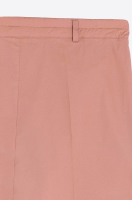 Pantalón palazzo beige popelin marca Vilagallo ropa mujer 32553