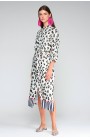 Comprar Vilagallo vestido animal print cuadros flores