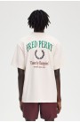 Comprar Fred Perry camiseta crudo bordado Chosen by Champions