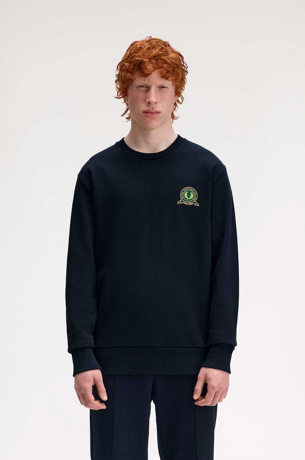 Fred Perry sudadera insignia tenis