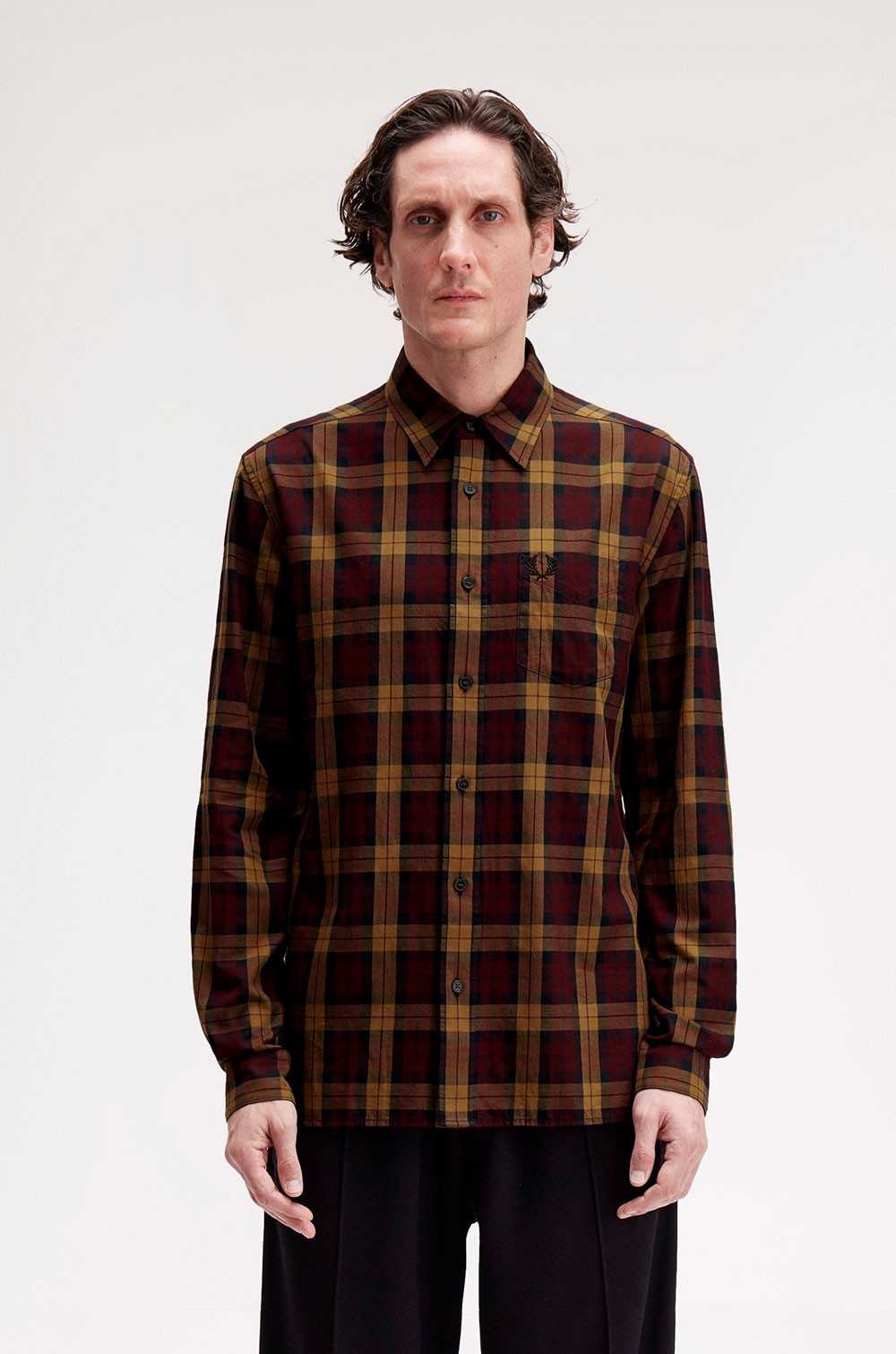 Fred Perry camisa cuadros tartán