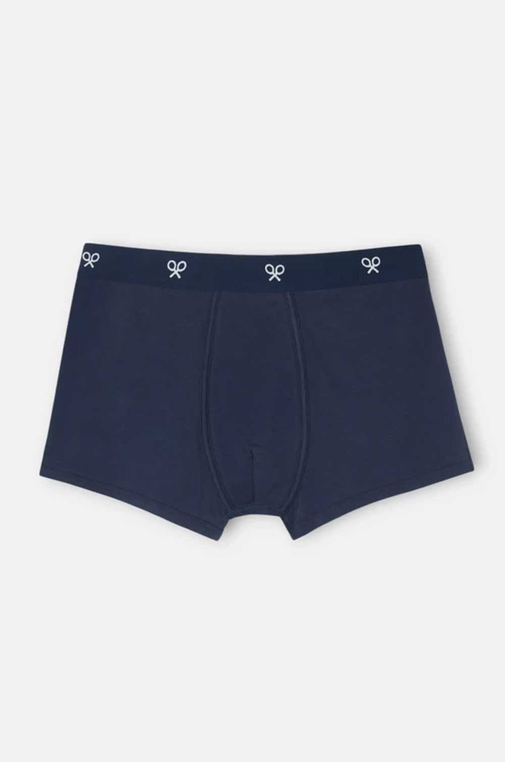 Silbon bóxer liso azul marino
