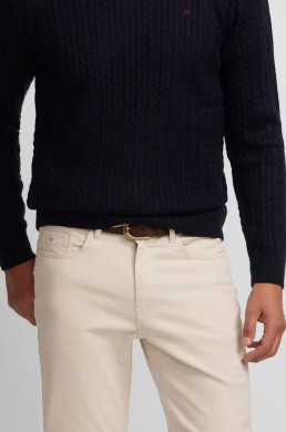 Silbon pantalón beige cinco bolsillos Slim Fit