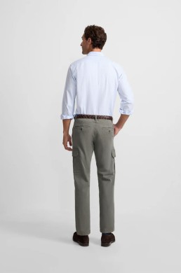 Pantalón cargo verde Silbon
