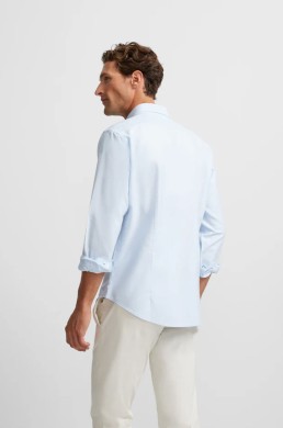 Silbon camisa sport Oxford celeste 123596