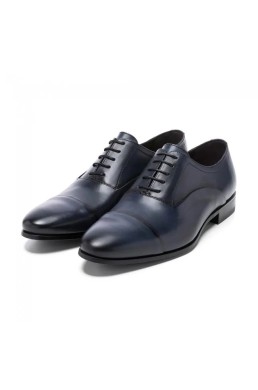 Sergio Serrano zapatos Oxford azul marino