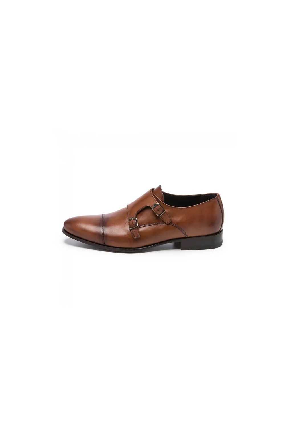 Sergio Serrano zapatos cuero con hebillas