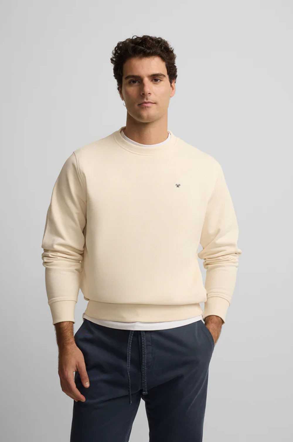Silbon sudadera crema