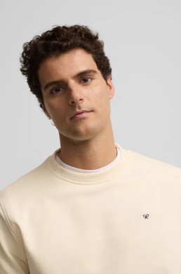 Silbon sudadera raqueta étnica crema