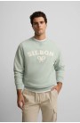 Silbon sudadera hombre aguamarina