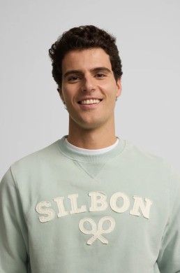 Silbon sudadera raqueta media aguamarina
