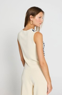 Chaleco punto beige Escorpion