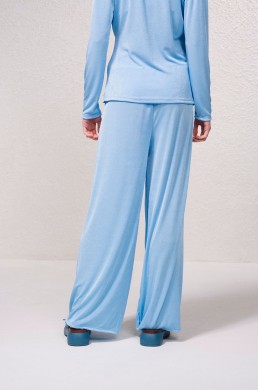 Pantalón punto celeste SMF mujer