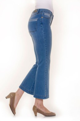 Pantalón tobillero acampanado Waltron mujer