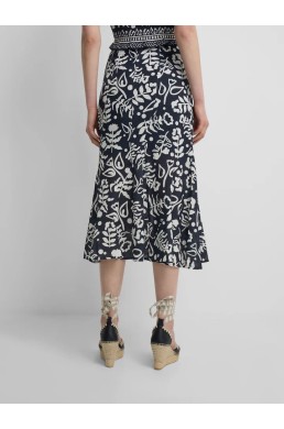 Falda fluida Silbon look verano mujer
