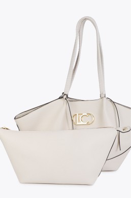Detalle asa trenzada bolso shopper Lola Casademunt