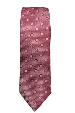Corbata rosa pala 8 cm Enrique Pellejero