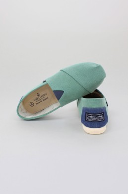 Alpargatas casual verdes hombre Valecuatro verano