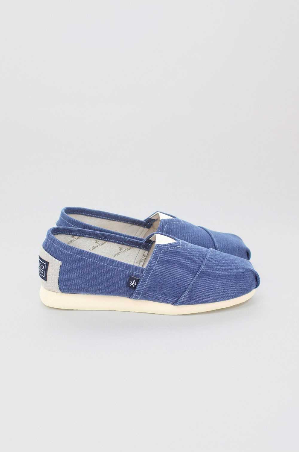 Alpargatas azul marino canvas Valecuatro hombre