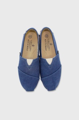 Alpargatas canvas azul marino Valecuatro APG-6605-AZM