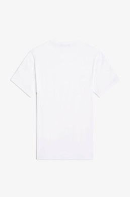 Camiseta casual Fred Perry hombre manga corta espalda