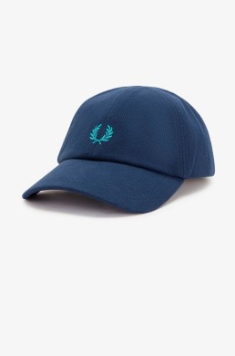 Gorra casual azul tenis Fred Perry ajustable hombre
