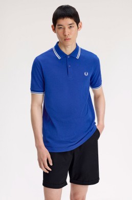 Polo piqué Fred Perry Eclipse Soho hombre