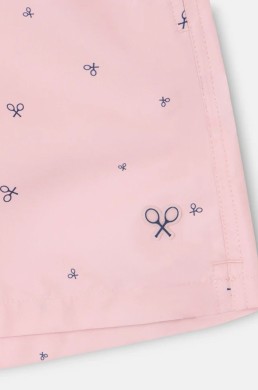 Detalle estampado miniraquetas bañador Silbon