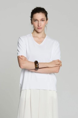 Jersey punto blanco Escorpion ropa mujer
