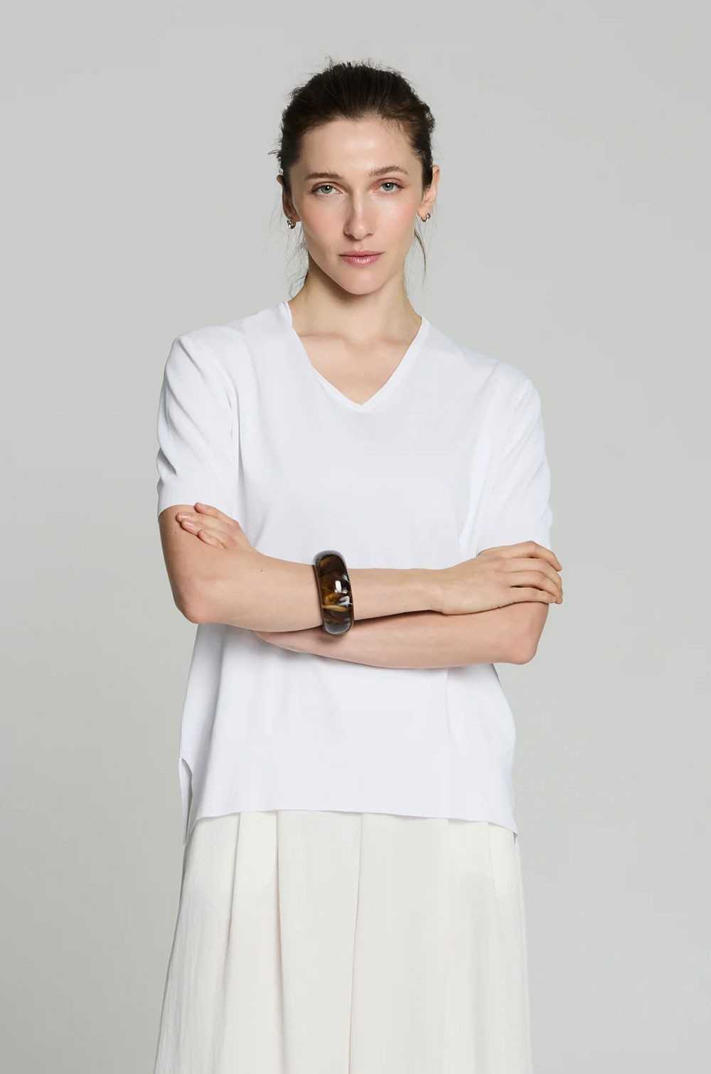 Jersey punto blanco Escorpion ropa mujer