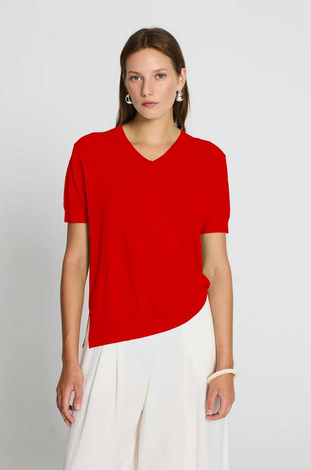 jersey de punto rojo Escorpion