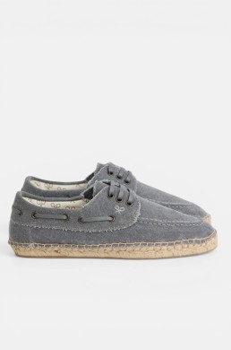 Alpargata náutica azul Silbon para hombre