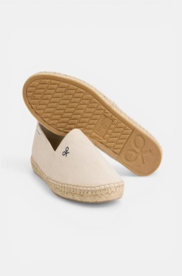 Silbon alpargata beige para hombre
