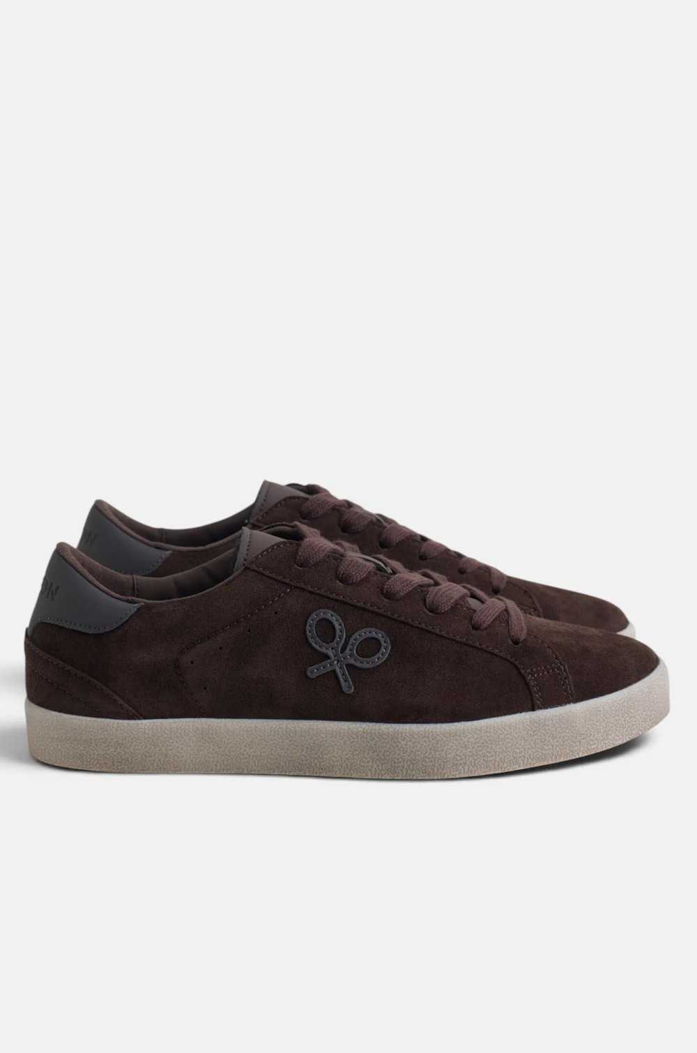 Zapatillas Silbon hombre serraje marrón