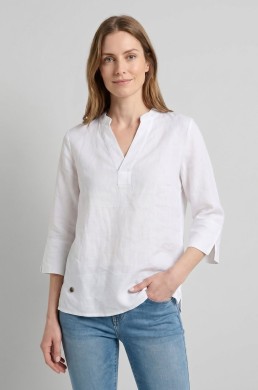 Valecuatro blusa lino blanco