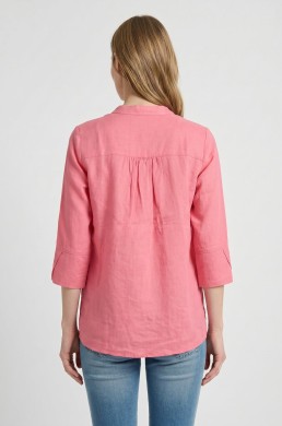 Blusa coral Valecuatro vista espalda