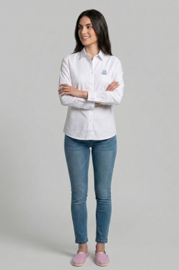Look con camisa blanca Valecuatro mujer