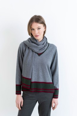 Hongo bufanda gris
