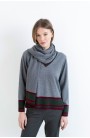 Hongo bufanda gris