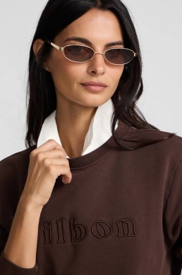 Silbon sudadera marrón mujer