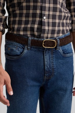 Vaquero azul oscuro Silbon hombre