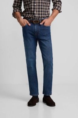 Silbon vaquero azul oscuro hombre