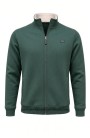 Pertegaz sudadera verde con cremallera