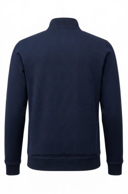 Espalda sudadera azul marino Pertegaz hombre