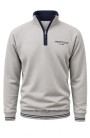 Sudadera gris vigoré Pertegaz con media cremallera
