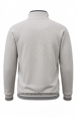 Sudadera gris vigoré Pertegaz vista trasera