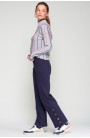 Vilagallo pantalón azul marino con botones