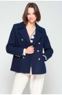 Chaqueta Vilagallo en azul marino